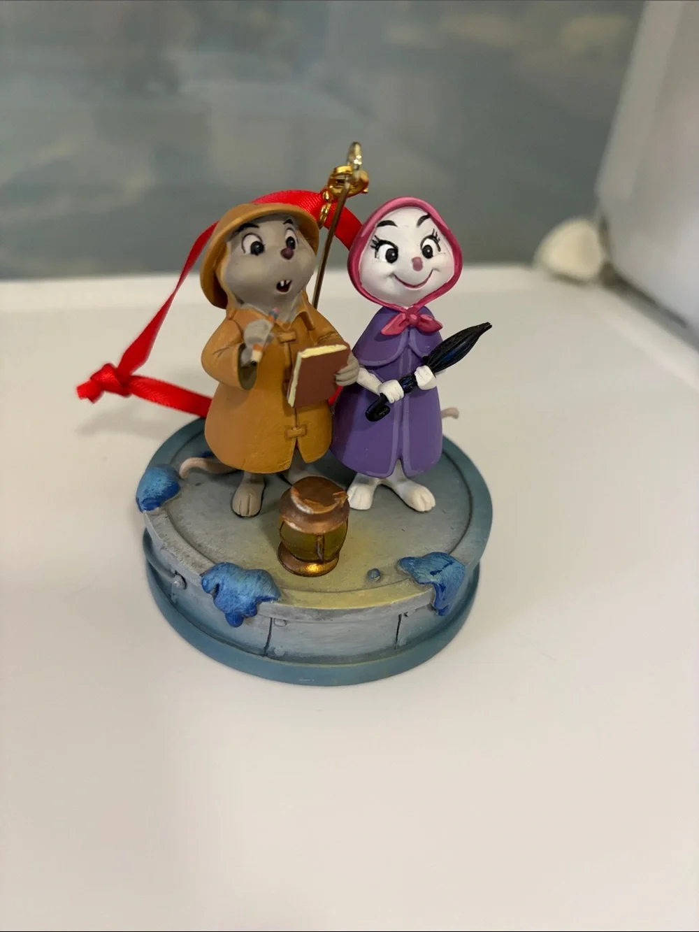 The Rescuers/Bernard and Miss Bianca Christmas Ornament